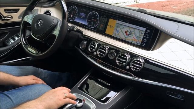 Mercedes W222 / Maybach X222 - Яндекс Навигатор + Голосовое управление + прокладка маршрута смотреть онлайн
