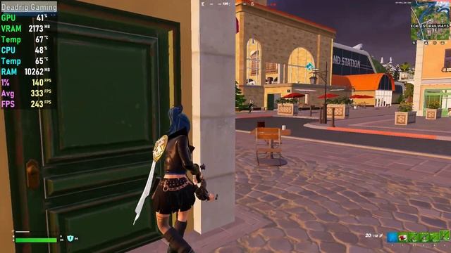 RX 7800 XT Fortnite | I5 12400F + RX 7800 XT