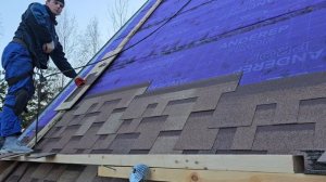 Монтируем мягкую черепицу в Касимово