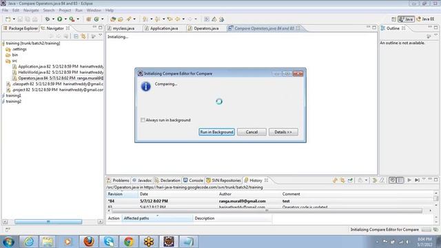 Java training -SVN.wmv смотреть онлайн