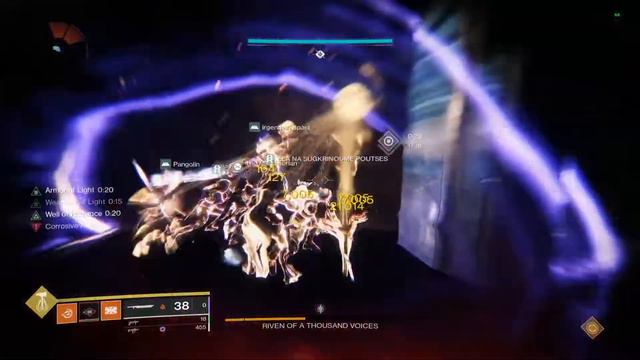 Destiny 2 Riven of a Thousand Voices Boss Fight смотреть онлайн
