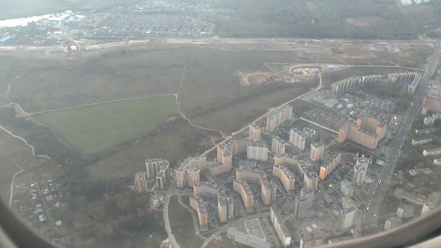 Landing at Vnukovo VKO International Airport HD1080p смотреть онлайн