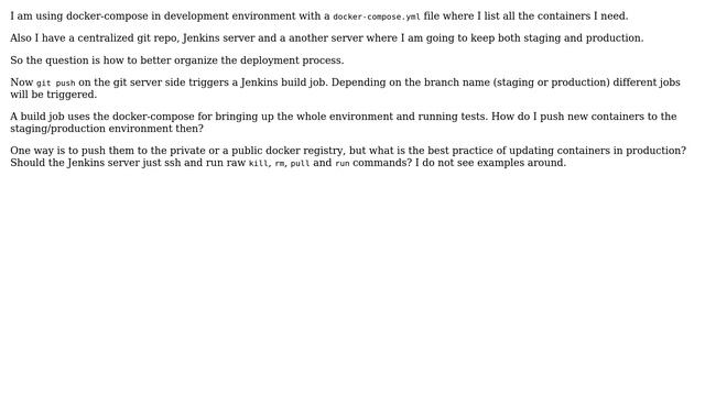 Pushing docker to a production смотреть онлайн