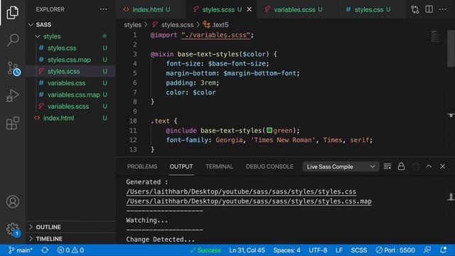 Sass (CSS Preprocessor) Crash Course - CSS with Superpowers смотреть онлайн