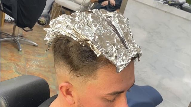 Men’s fade and highlights. Jack Grealish style смотреть онлайн