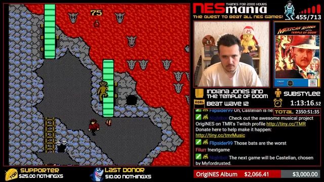 456/714 Indiana Jones and the Temple of Doom - NESMania смотреть онлайн