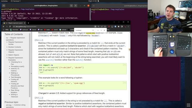 regex lookahead / lookbehind (intermediate) anthony explains #437 смотреть онлайн