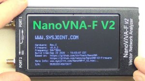 NanoVNA-F V2 до 3000МГц Первое знакомство