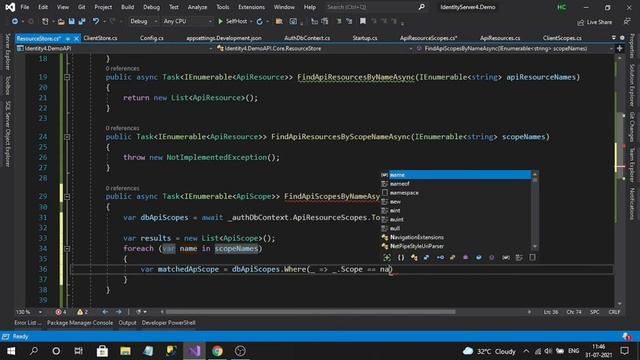 IdentityServer4 Protecting API Using Client Credentials Implement IClientStore And IResourceStore смотреть онлайн