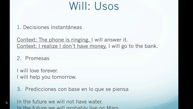 El futuro en inglés: be going to, will, simple present, present progrssive. Future in English смотреть онлайн