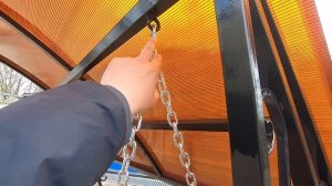 Шикарные КОВАНЫЕ КАЧЕЛИ из Профильной Трубы/ Качели Садовые своими руками