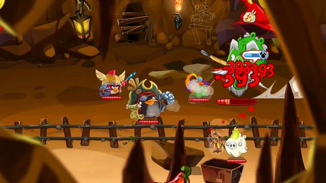Angry Birds Epic Cave 5: Infernal Firebug w/Maze50 | Angry Birds Epic. смотреть онлайн