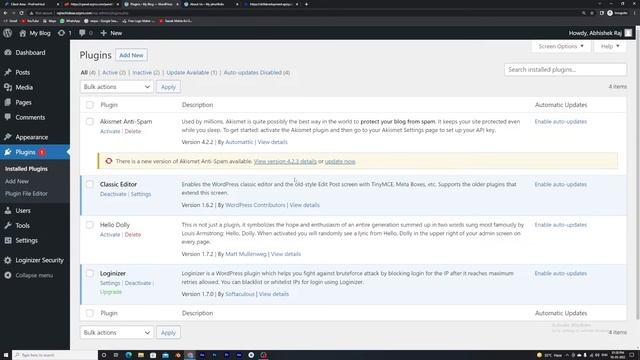 WordPress Admin Dashboard Tutorial || Full Overview of WordPress Admin Panel || how to upload plugi смотреть онлайн