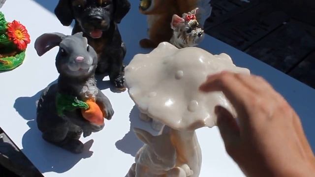 изготовление и покраска фигурок из полистоуна