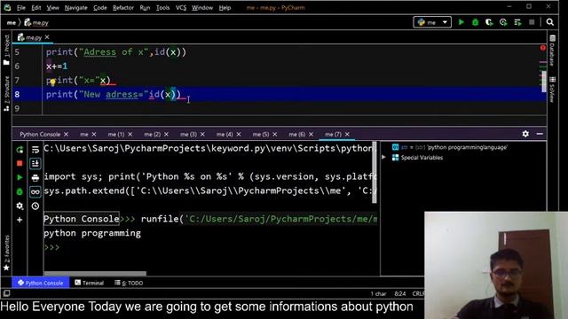 Pointer in python смотреть онлайн