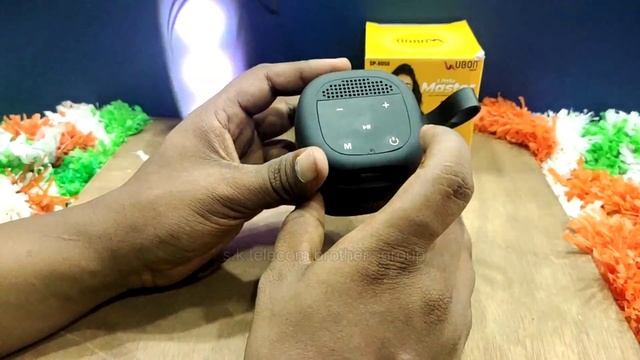 Mini wireless speaker By Ubon ! Little master SP-8050 Unboxing смотреть онлайн