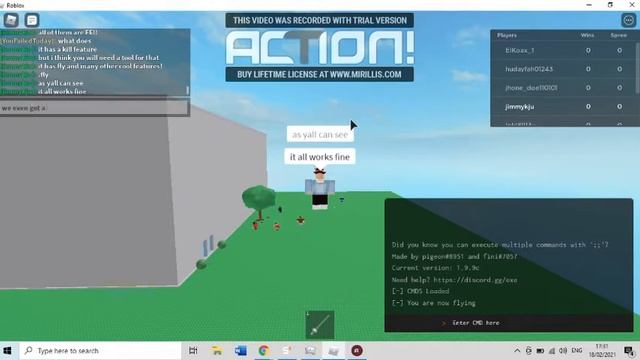 |OP| ROBLOX ADMIN SCRIPT CMD-X WORKING 2021 |OP| смотреть онлайн