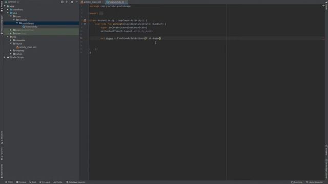 Android tutorijal | Dugme (Button) | Kotlin смотреть онлайн
