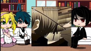 ~реакция тëмного дворецкого на тт 1/? ♡