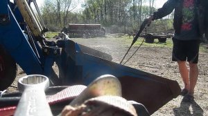 Смотрю в центрифугу ,и проверяю фильтр на тракторе ЮМЗ 6