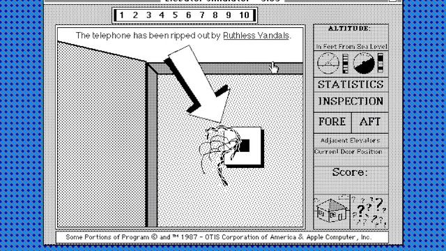 Elevator Simulator - A HyperCard Stack that Recreates the Exhilaration of a Real Life Elevator смотреть онлайн