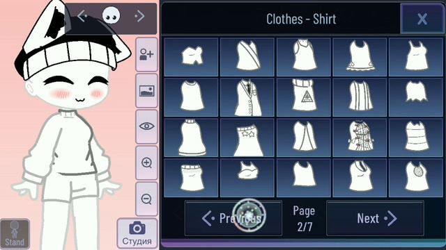 красивая одежда в гаче ^^ смотреть онлайн