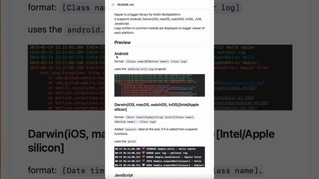 Kotlin Multiplatform Libray - Napier Loggin Library смотреть онлайн
