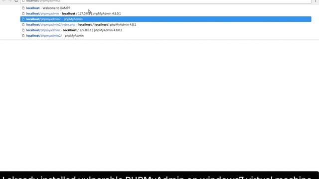 CVE-2018-12613 - phpMyAdmin - Remote Code Execution (Metasploit) Kali linux смотреть онлайн