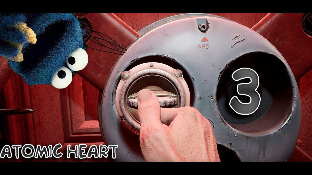 Atomic Heart#3 Опять роботы и аппарат любящий печенки смотреть онлайн