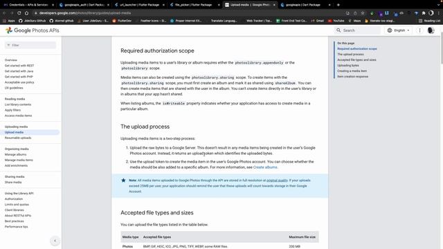 Flutter Tutorial: Google Photos File Upload смотреть онлайн