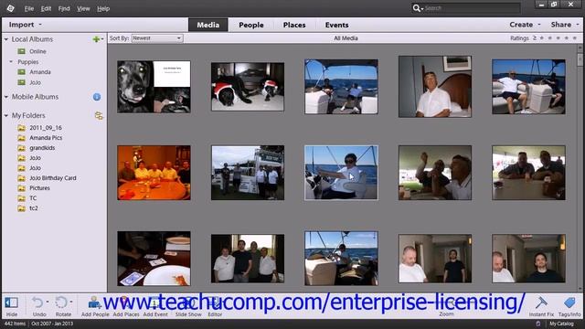 Adobe Photoshop Elements 12 Tutorial The Organizer Employee Group Training 2.11 смотреть онлайн