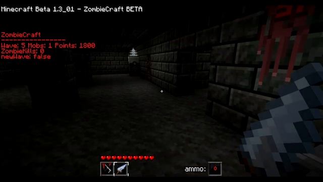 Minecraft: Nazi Zombies Mod Gameplay (Zombiecraft) смотреть онлайн