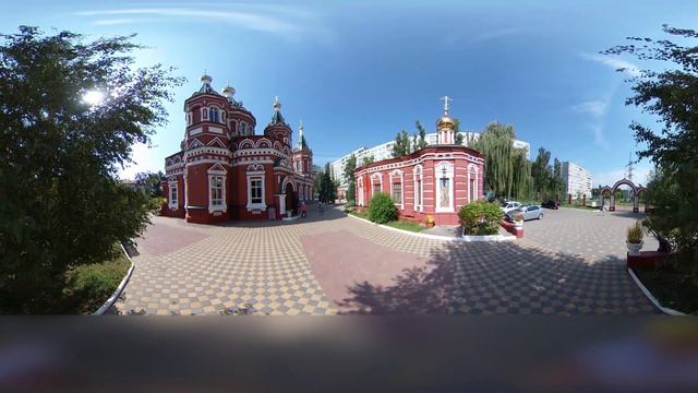 Волгоградский Казанский собор. Видео в 360 градусов. смотреть онлайн