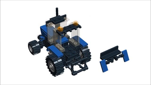 МТЗ-82 из Лего (мини-инструкция)