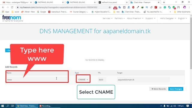 how to connect your domain to aapanel!! How to Connect Domain Name with aapanel free domain смотреть онлайн