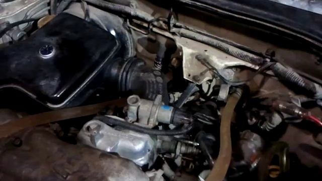 Промывка радиатора печки Subaru Legacy B4 смотреть онлайн