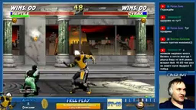 САЙРЕКС БОМБИТ ПО СЕТИ #18 / UMK3 / Isum vs LIMON (FT-10) Reptile vs Cyrax + АБСОЛЮТНЫЙ FREE PLAY смотреть онлайн