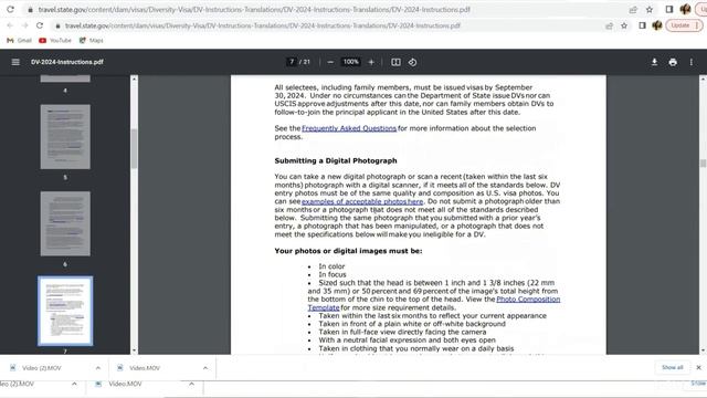 HOW TO EDIT YOUR PHOTO TO 600X 600 Pixels for DV 2024 LOTTERY Application | Crop| Photo Tool ?? смотреть онлайн