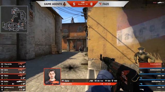 V4 CS:GO Mainstage - FaZe vs. GameAgents - Inferno смотреть онлайн