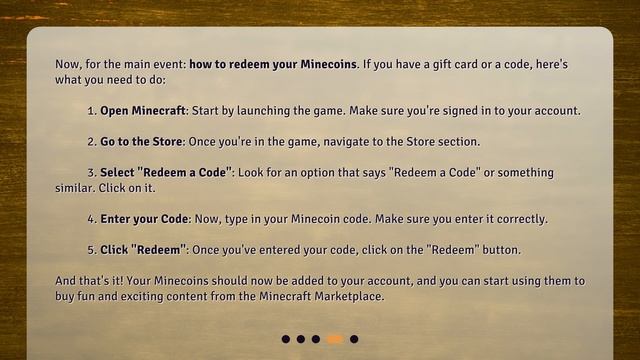 How do I redeem Minecoins? смотреть онлайн
