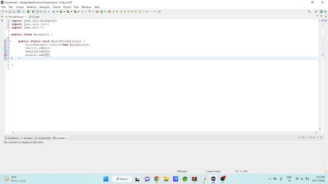 Java Collection Framework Implementation Of Array List. #java #code #datastructures Chapter 1. смотреть онлайн