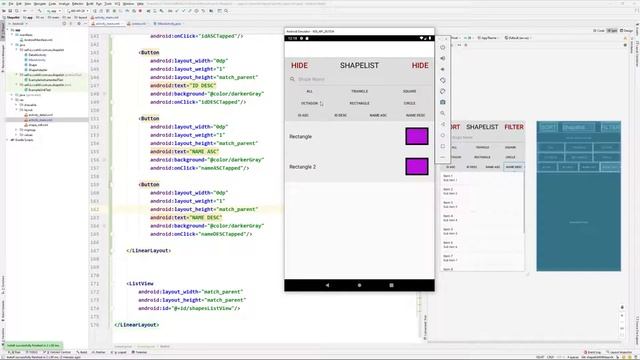 Sort List View Android Studio Tutorial + Toolbar With Show Hide Toggle Buttons смотреть онлайн