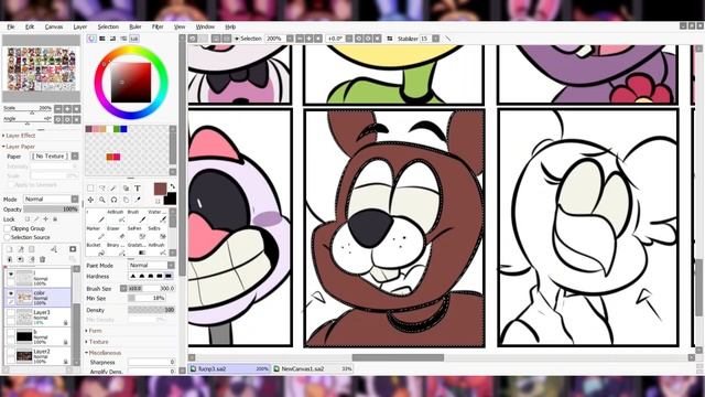 ULTIMATE CUSTOM NIGHT! (FNaF SPEEDPAINT) смотреть онлайн