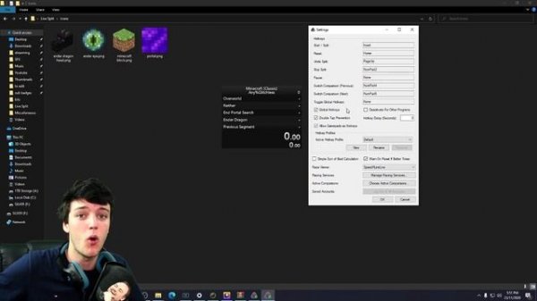 How to setup SPEEDRUN TIMER!! (Livesplit Tutorial)