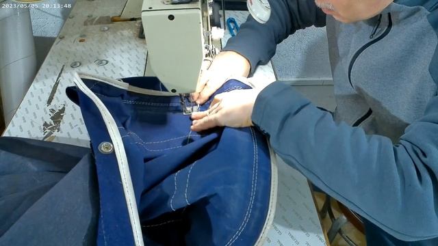 Ремонт разрывов и протертостей на ходовом тенте смотреть онлайн