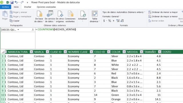 ? CURSO de POWER PIVOT para EXCEL | Como utilizar la función RELATEDTABLE | Clase 25 смотреть онлайн