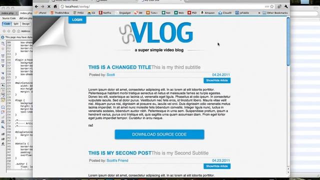Lesson #9: Add Functionality to the CMS to Change the Site Dynamically & Edit Posts смотреть онлайн