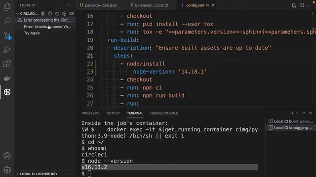 Debug CircleCI® Locally смотреть онлайн