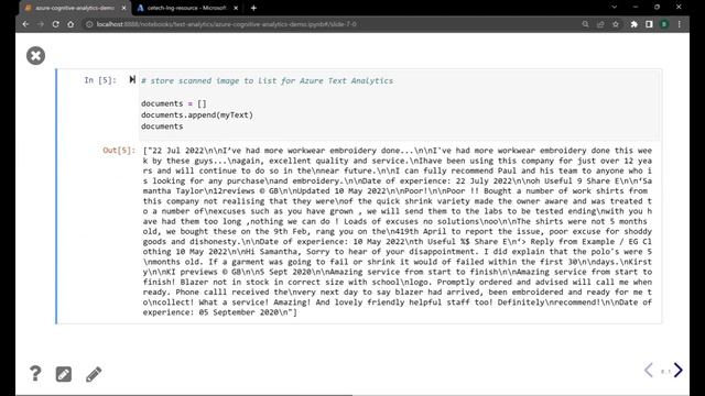Azure Text Analytics Python API смотреть онлайн