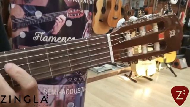 NUEVA GUITARRA Alhambra 1C Hibryd Terra смотреть онлайн